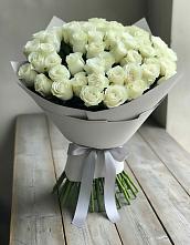Букет 35 Белых роз #REPLACE_PRED# Звенигороде