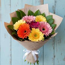 Букет цветов из:  Герберы в Звенигороде