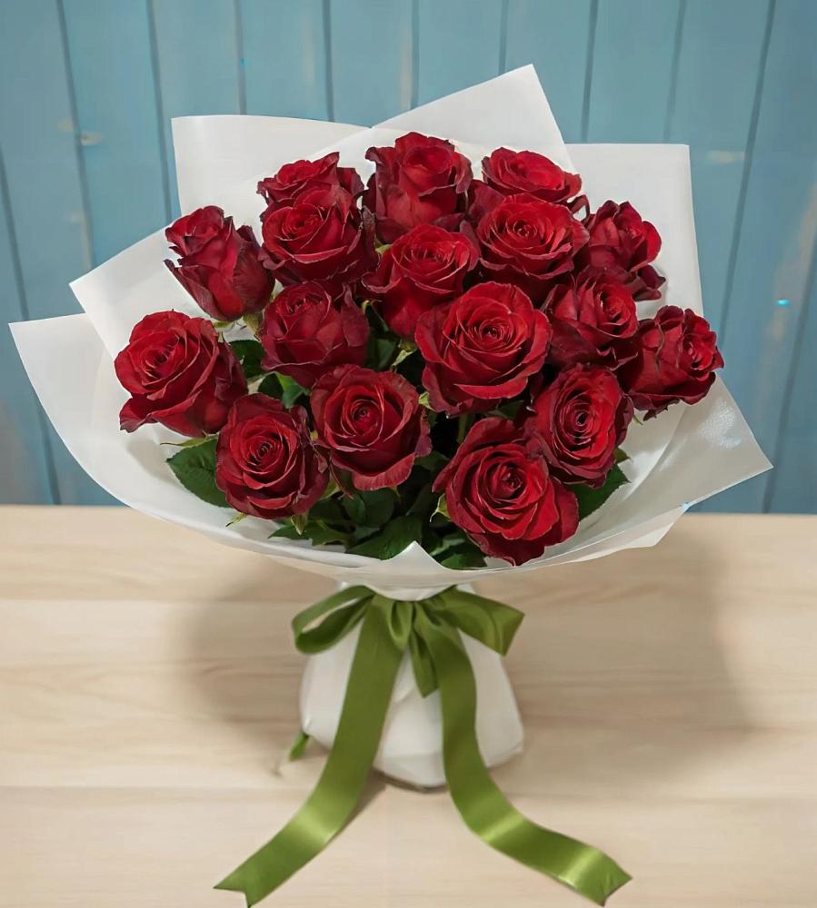 Букет Красные розы в Звенигороде