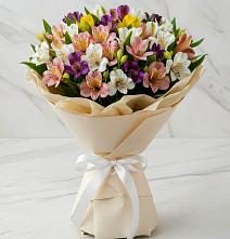 Букет цветов из:  Альстромерии #REPLACE_PRED# Звенигороде