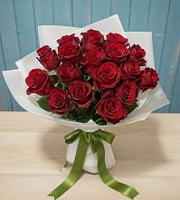 Букет Красные розы в Звенигороде