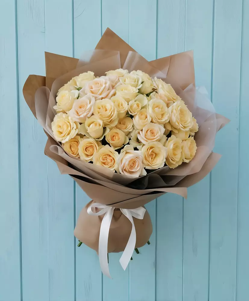 Букет Кремовое облако в Звенигороде